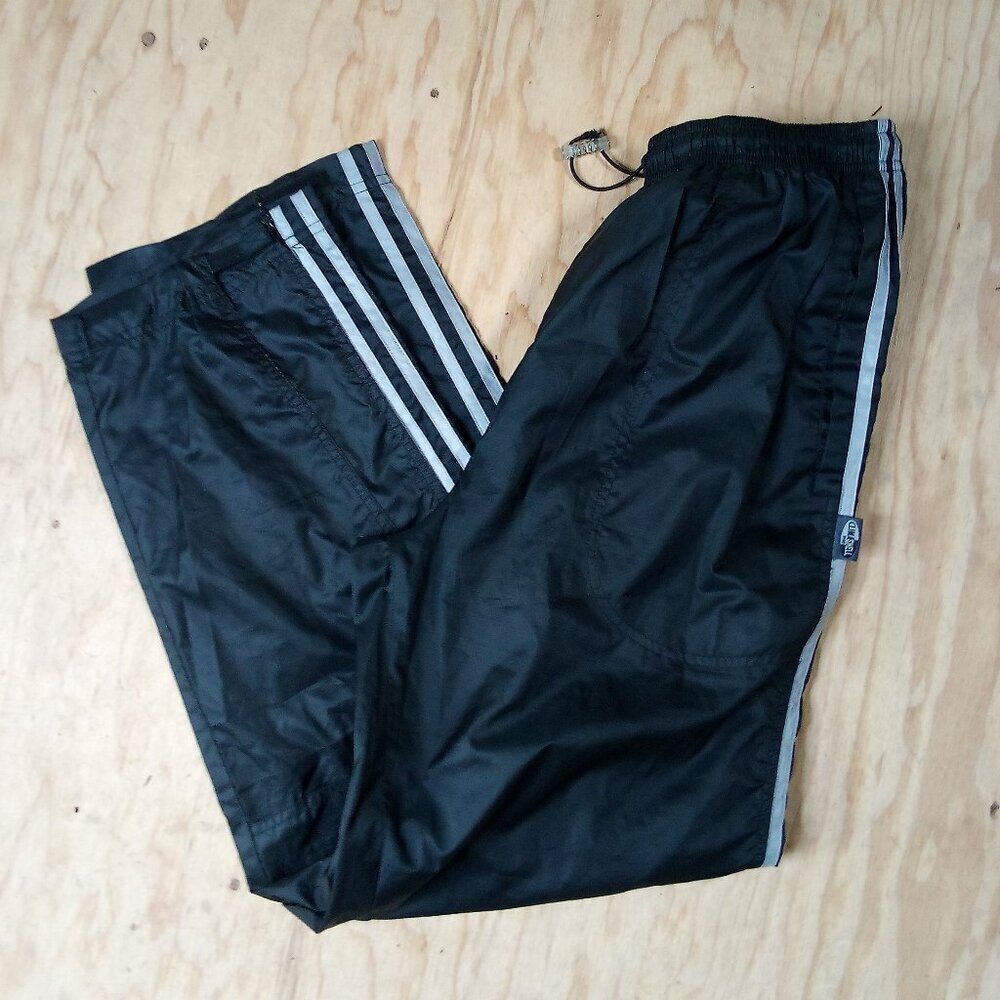 Vintage Adidas Clima Shell 3 Stripe Wind Pants Joggers
